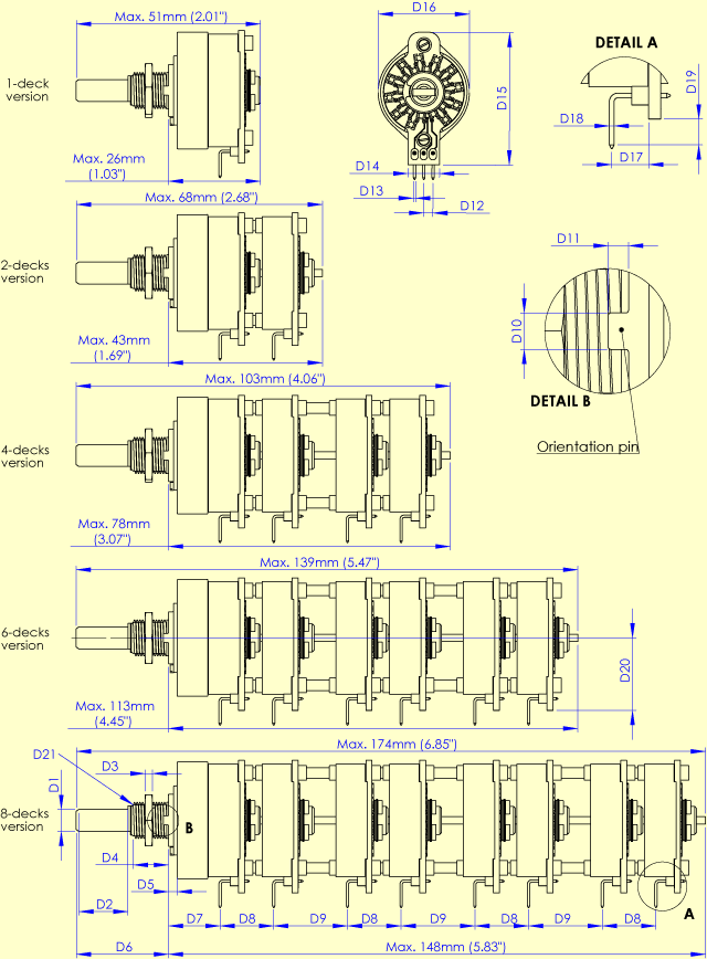 Attenuator-Outline-drawing