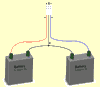 Battery powering of DACT preamp modules